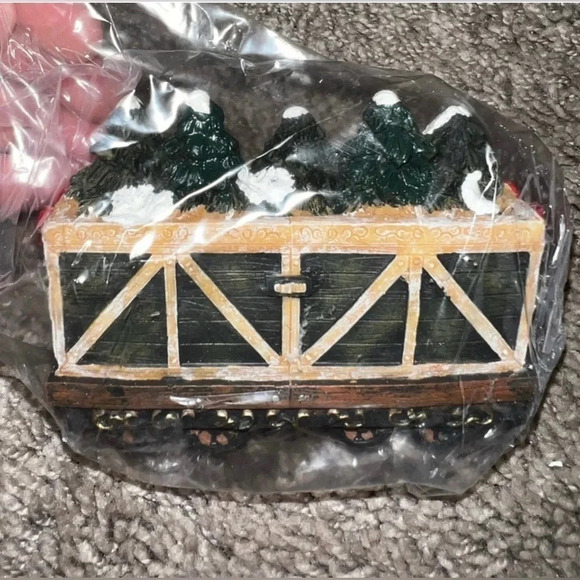 NIB 1998Vintage JC Penney Alpine Tree Express Home Towne Christmas Tree Train - Picture 6 of 8